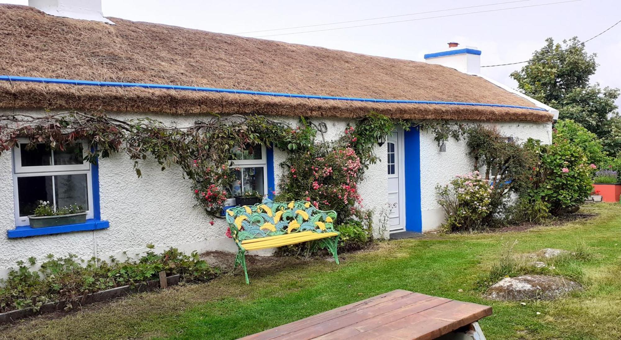 The Rockhouse - Cosy Stone Built Thatch Cottage Dungloe Exteriör bild