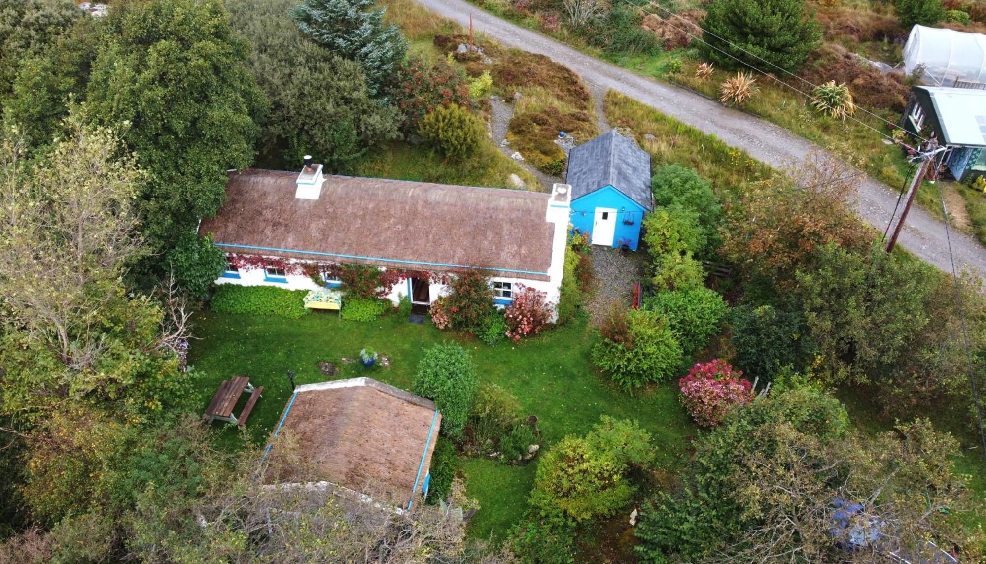 The Rockhouse - Cosy Stone Built Thatch Cottage Dungloe Exteriör bild